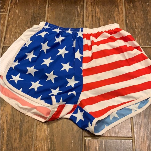 boa Pants - B.O.A. American flag shorts boa Pants - B.O.A. American flag shorts